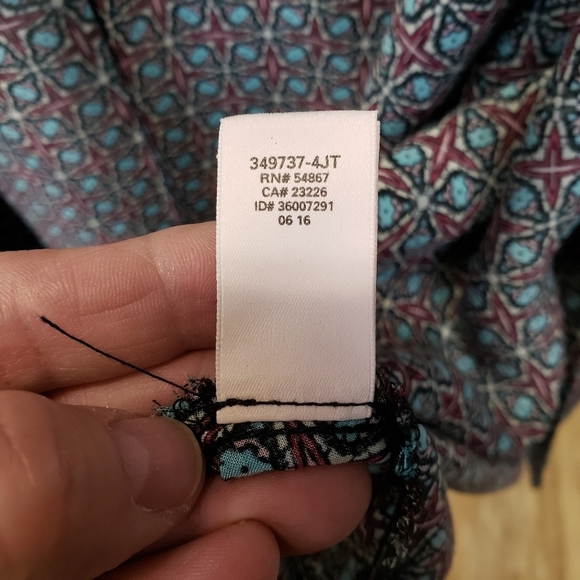 VICTORIA SECRET geometric print kimono size XS/S - Picture 10 of 11